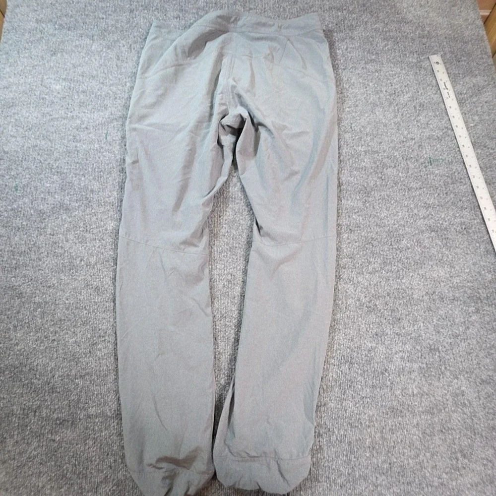 The North Face Rain Pants Mens 34 Gray Nylon Zip Pocket Hiking Outdoor